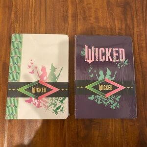 Target Exclusive Wicked Collaboration Insight Journal & 3 pack Journals